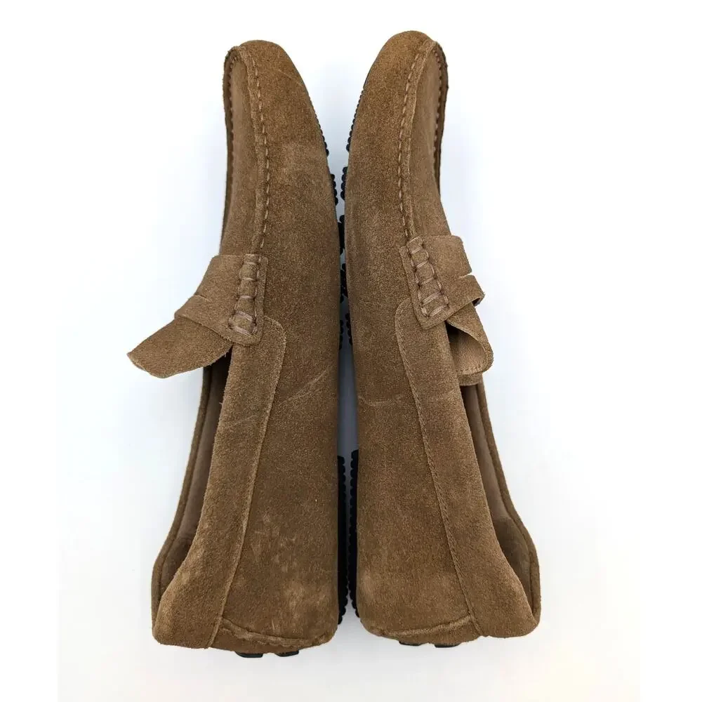 Nordstrom Casual Slip-On Penny Loafers Shoes Men's Brown Size US11M EU44
